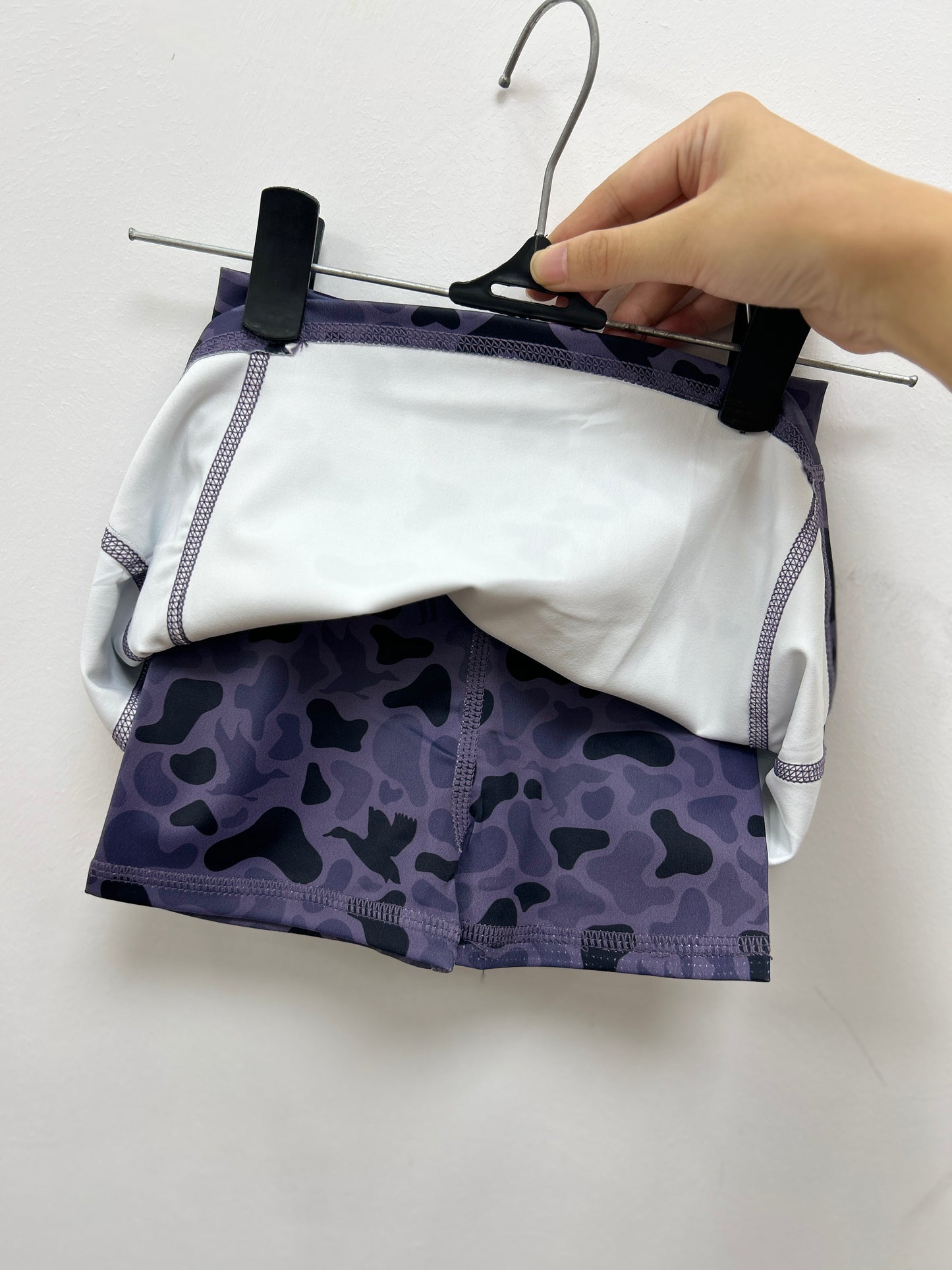 Kids Sibling Actice Wear Girls Hunting Camo Yoga Skort