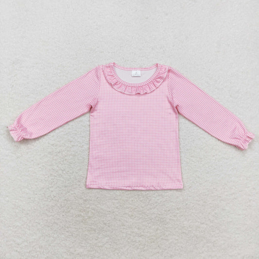 GT0641 Baby Girls Pink Long Sleeve Top