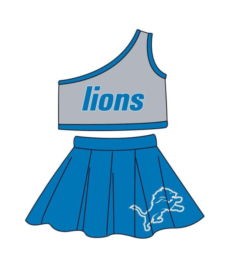 Sport Team Loins Girls Skirt Set ,Deadline Time : 30th July