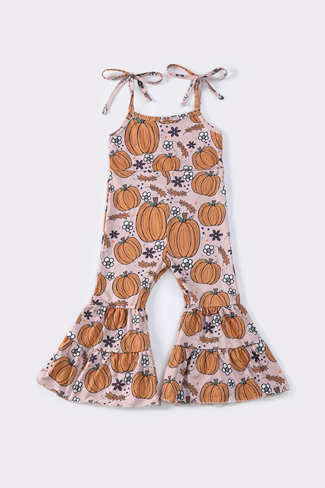 3 MOQ Baby Girls Pumpkin Jumpsuit Pre-order