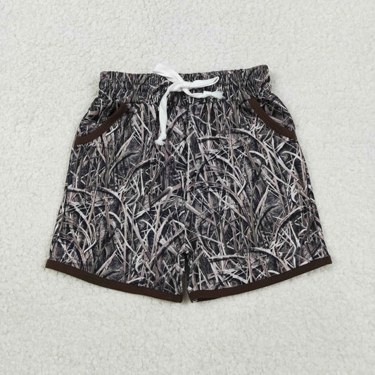 SS0674 Baby Boys Camo Pocket Shorts