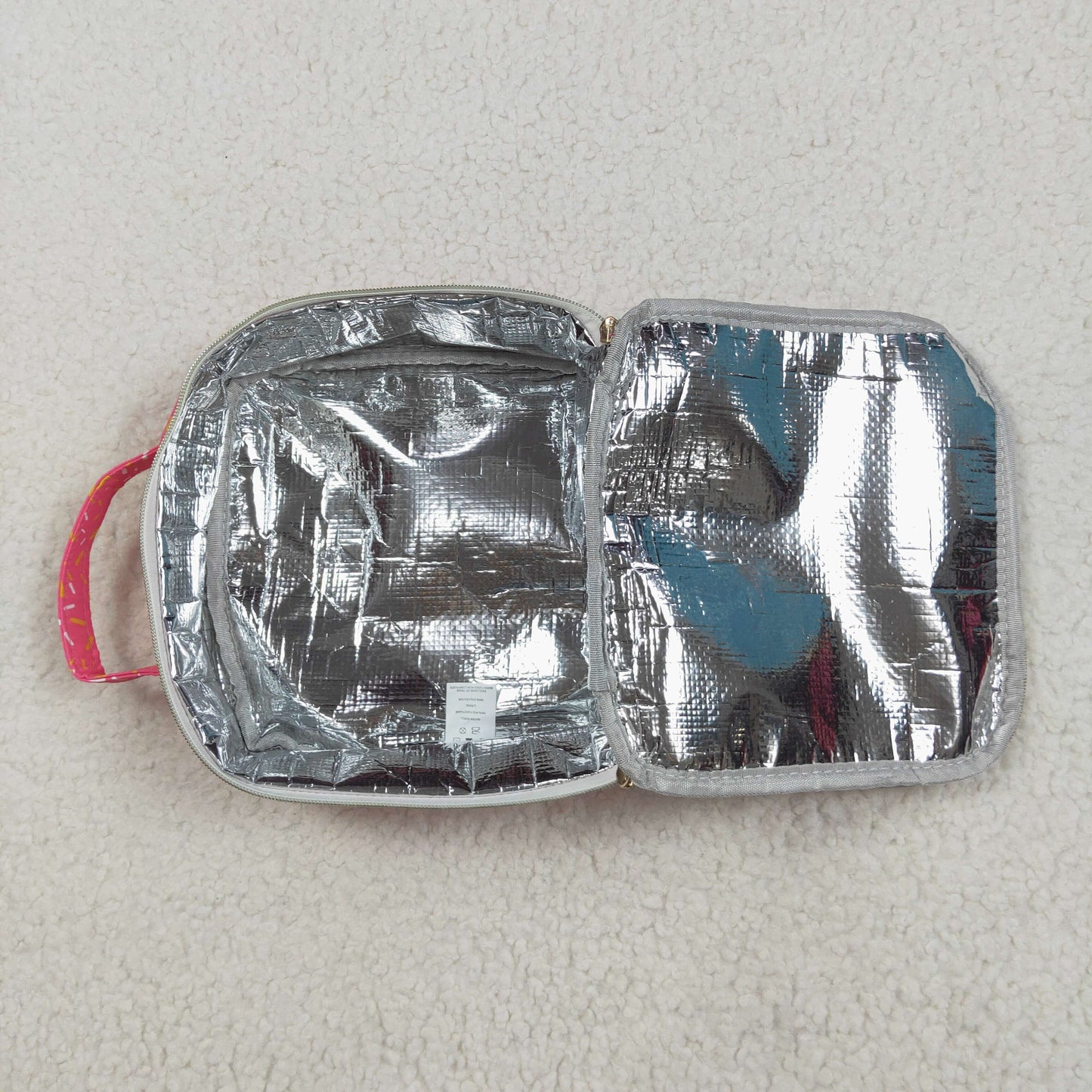 Pink Sprinkles Backpack School Bag Lunch Box