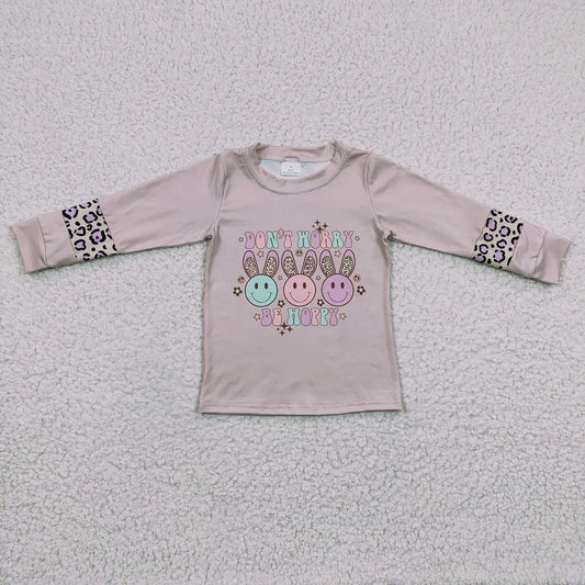 Baby Girls Easter Bunny Long Sleeve Top