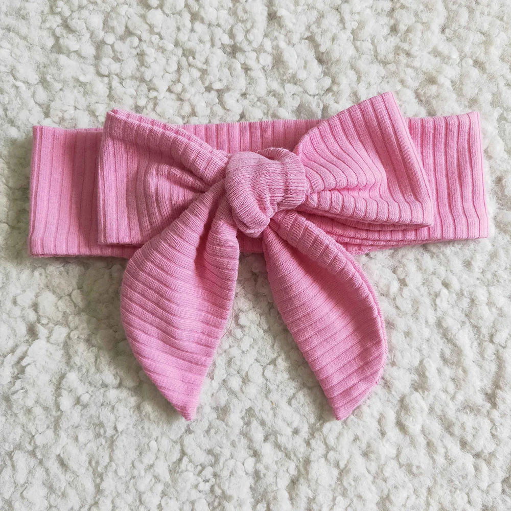 Baby girls cotton ribbed bummie sets(headband please choose if you need)