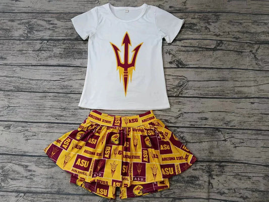 Football Team  ASU Skirt Set Pre-order 3 MOQ