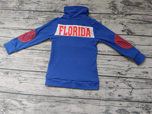 Preorder 5 MOQ Baby Boys Sport Team  Florode Blue Pullvoer Top