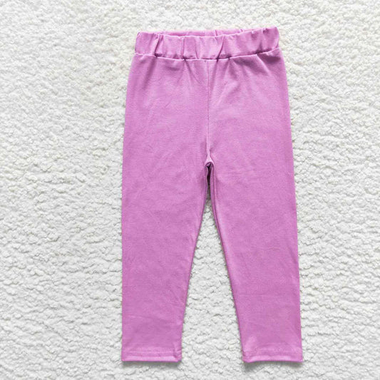 P0211 Kids Girls Lavender Legging Pants